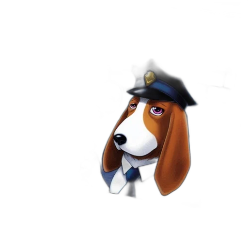 staff, hat, animal, cartoon transparent PNG cut-out