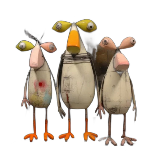 staff, animal, concept art, 3d render transparent PNG cut-out