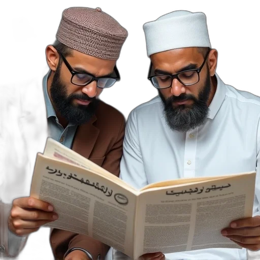 two, men, sitting, next transparent PNG cut-out