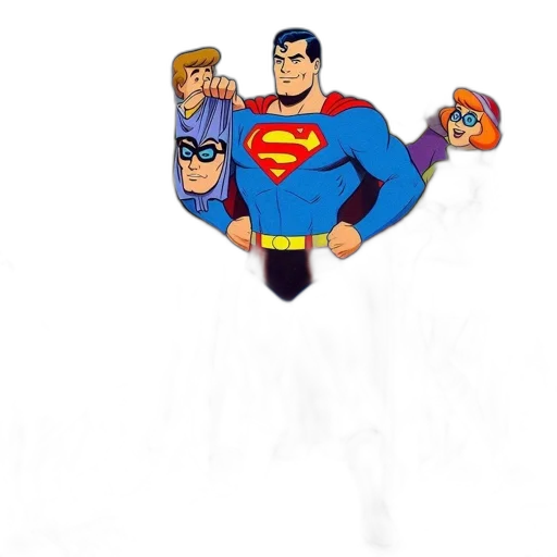 comic book art, cartoon, concept art, pixel art transparent PNG cut-out