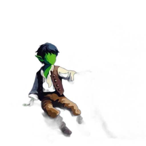 staff, weapon, jacket, mask transparent PNG cut-out