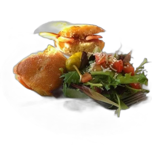 food, photorealistic, 3d render, plate transparent PNG cut-out