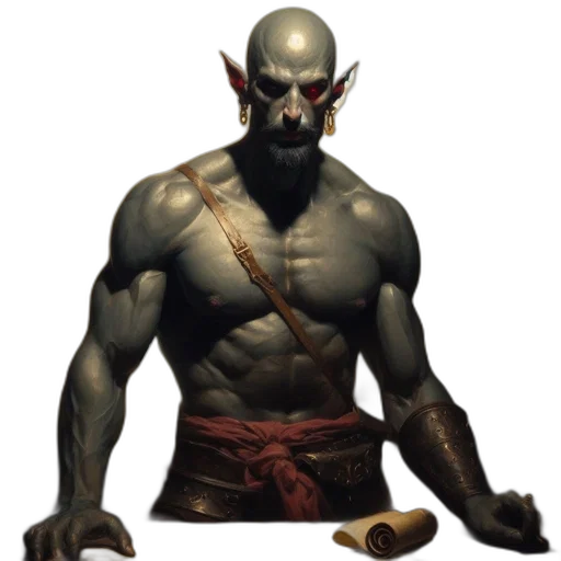 staff, sword, mask, creature transparent PNG cut-out