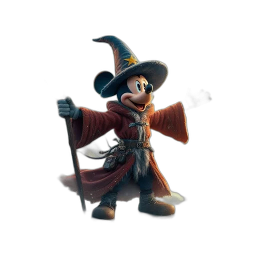 staff, weapon, hat, concept art transparent PNG cut-out