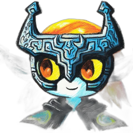 mask, robot, staff, crown transparent PNG cut-out