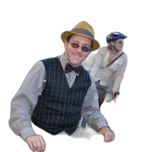 hat, staff, creature, jacket transparent PNG cut-out