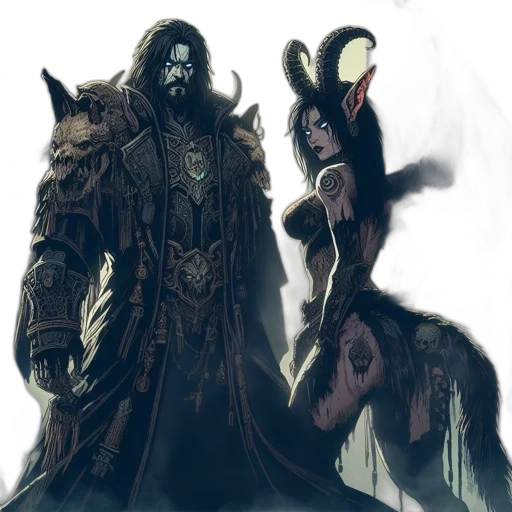 creature, mask, concept art, fantasy art transparent PNG cut-out