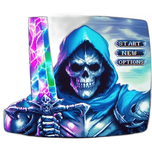 jacket, hat, mask, sword transparent PNG cut-out