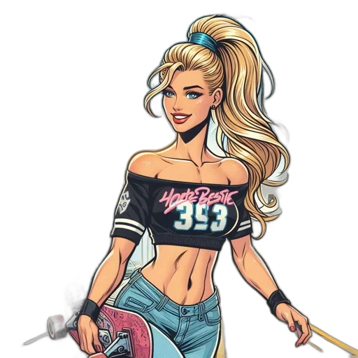 comic book art, cartoon, concept art, fantasy art transparent PNG cut-out