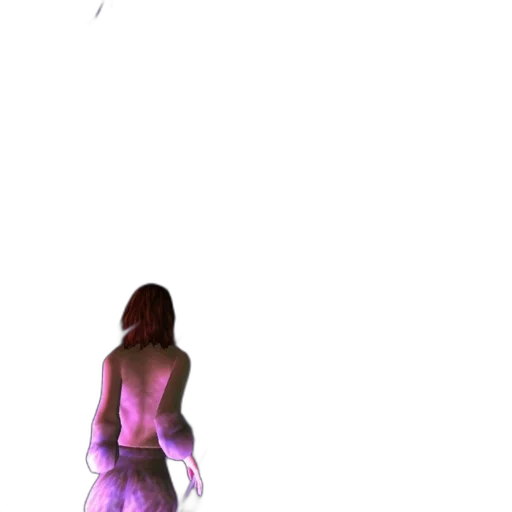 dress, staff, weapon, robot transparent PNG cut-out