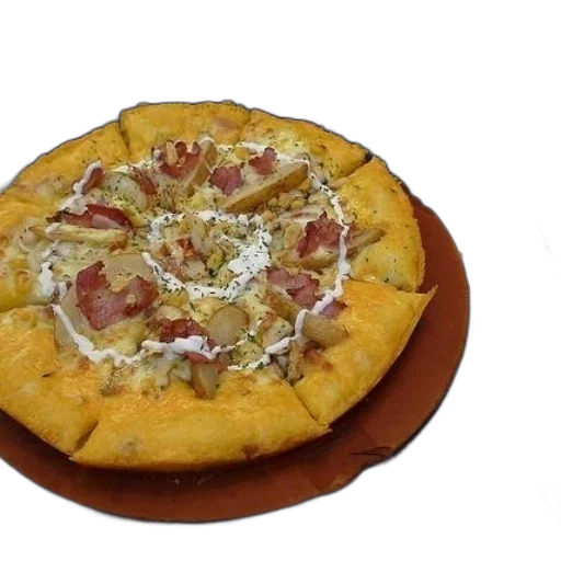 food, crown, 3d render, photorealistic transparent PNG cut-out