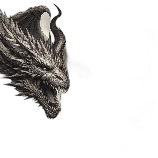 dragon, creature, animal, mask transparent PNG cut-out