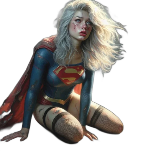 comic book art, concept art, fantasy art, photorealistic transparent PNG cut-out