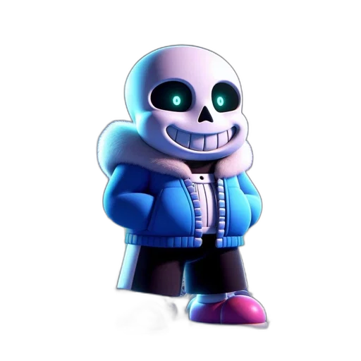 jacket, robot, creature, staff transparent PNG cut-out