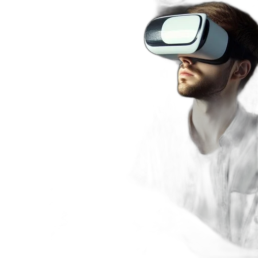 concept art, 3d render, young, man transparent PNG cut-out
