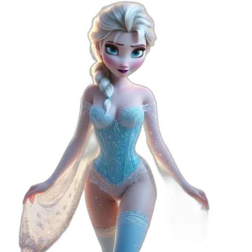 dress, 3d render, concept art, fantasy art transparent PNG cut-out