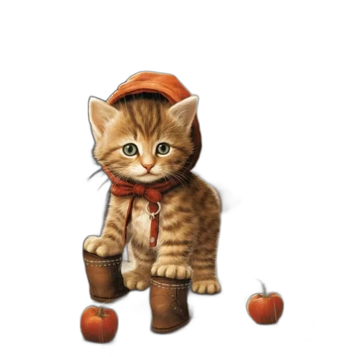 staff, hat, animal, jacket transparent PNG cut-out