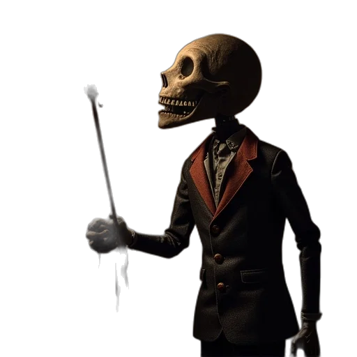staff, mask, robot, jacket transparent PNG cut-out
