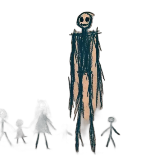 creature, robot, staff, mask transparent PNG cut-out