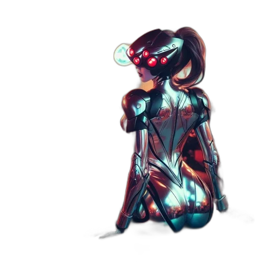 dress, robot, mask, jacket transparent PNG cut-out