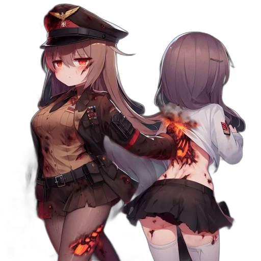 weapon, staff, jacket, dress transparent PNG cut-out