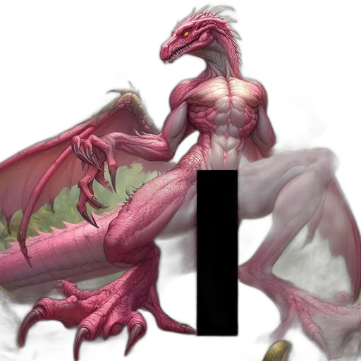 dragon, creature, animal, sword transparent PNG cut-out
