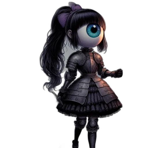 staff, robot, dress, concept art transparent PNG cut-out