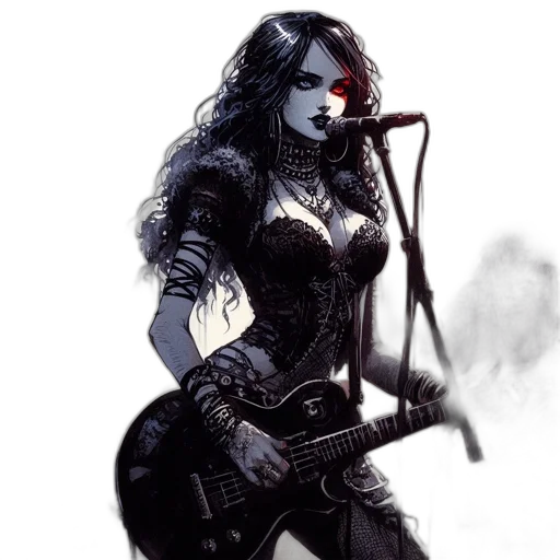 comic book art, fantasy art, concept art, cartoon transparent PNG cut-out