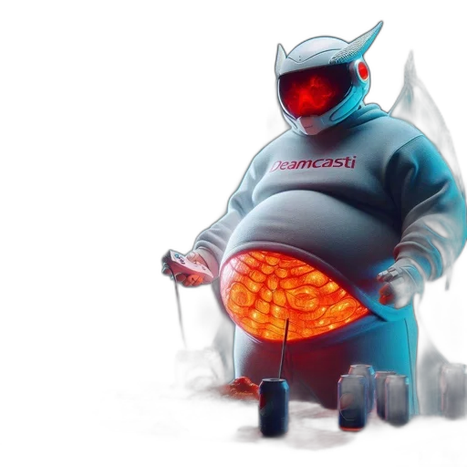 robot, jacket, dragon, food transparent PNG cut-out