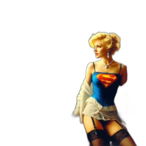 dress, comic book art, pixel art, concept art transparent PNG cut-out