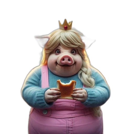 animal, crown, food, creature transparent PNG cut-out