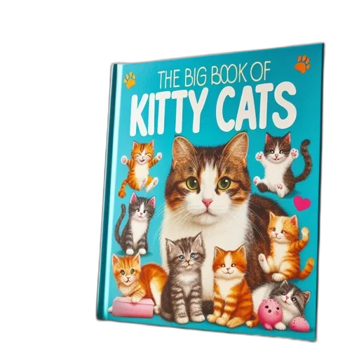 colorful, book, titled, big transparent PNG cut-out