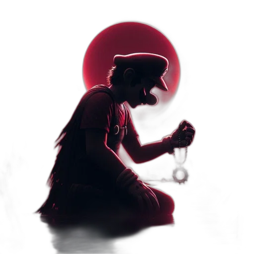 robot, staff, hat, mask transparent PNG cut-out