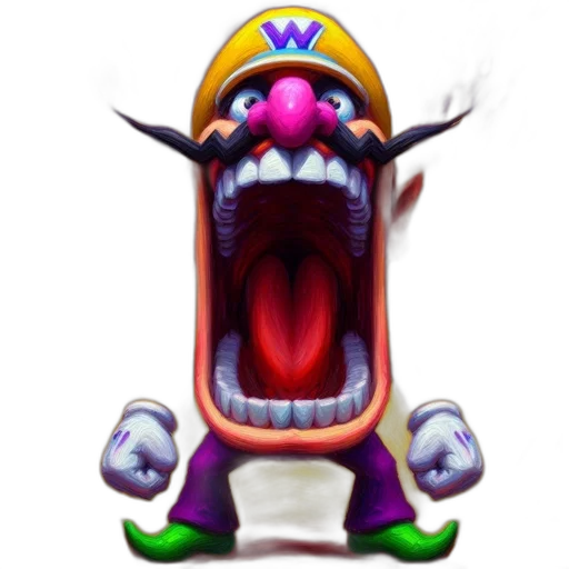 creature, weapon, face, crown transparent PNG cut-out