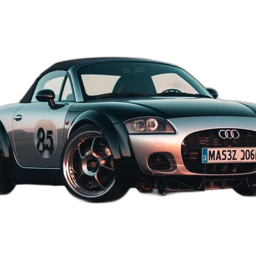 car, photorealistic, 3d render, concept art transparent PNG cut-out