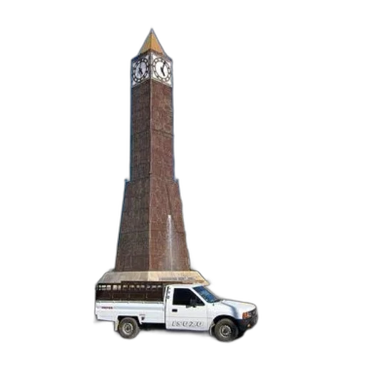 car, building, weapon, staff transparent PNG cut-out