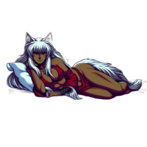 creature, animal, concept art, pixel art transparent PNG cut-out