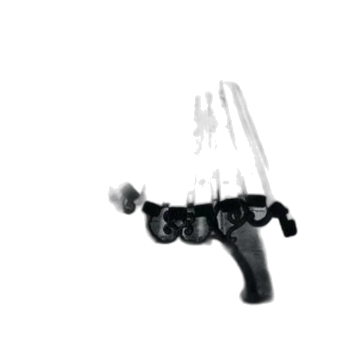 weapon, crown, robot, staff transparent PNG cut-out
