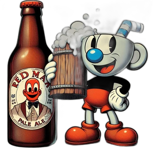 bottle, robot, 3d render, concept art transparent PNG cut-out
