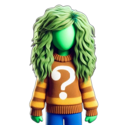 jacket, hair, dress, mask transparent PNG cut-out