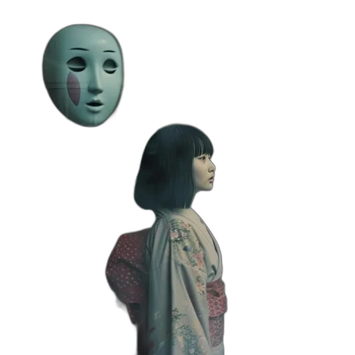 mask, face, robot, dress transparent PNG cut-out