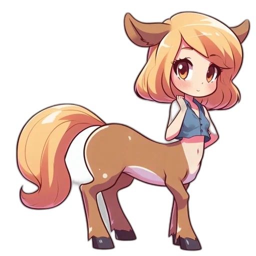 staff, animal, creature, anime transparent PNG cut-out