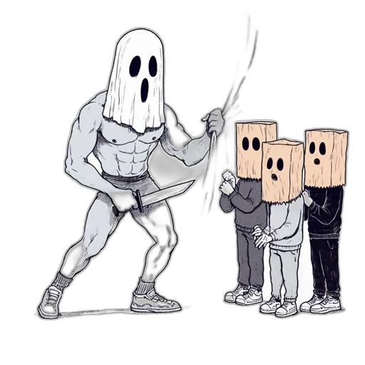 mask, robot, dress, weapon transparent PNG cut-out