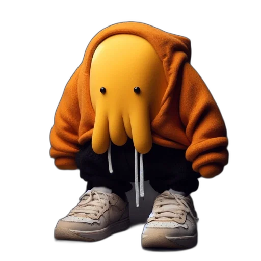 jacket, creature, animal, hat transparent PNG cut-out