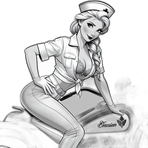 staff, robot, cartoon, comic book art transparent PNG cut-out