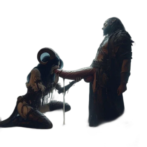 staff, creature, weapon, robot transparent PNG cut-out