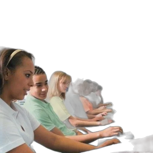 staff, 3d render, projects, education transparent PNG cut-out