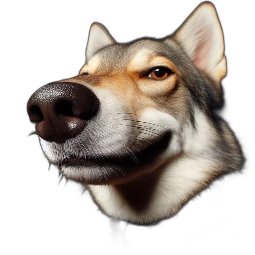 face, animal, creature, staff transparent PNG cut-out