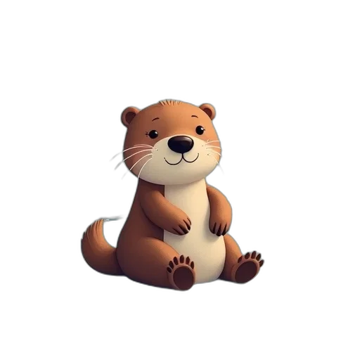 animal, creature, staff, 3d render transparent PNG cut-out