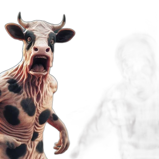creature, animal, face, mask transparent PNG cut-out